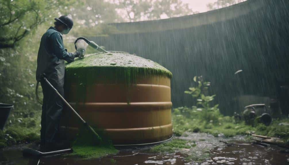 wartung von regenwassertanks wichtig