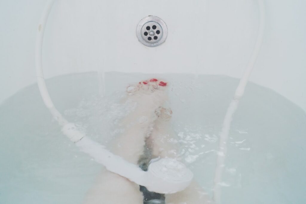 Photo drain cleaning