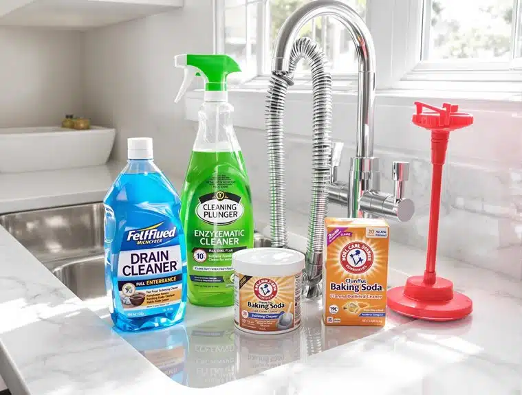 effective household drain cleaners