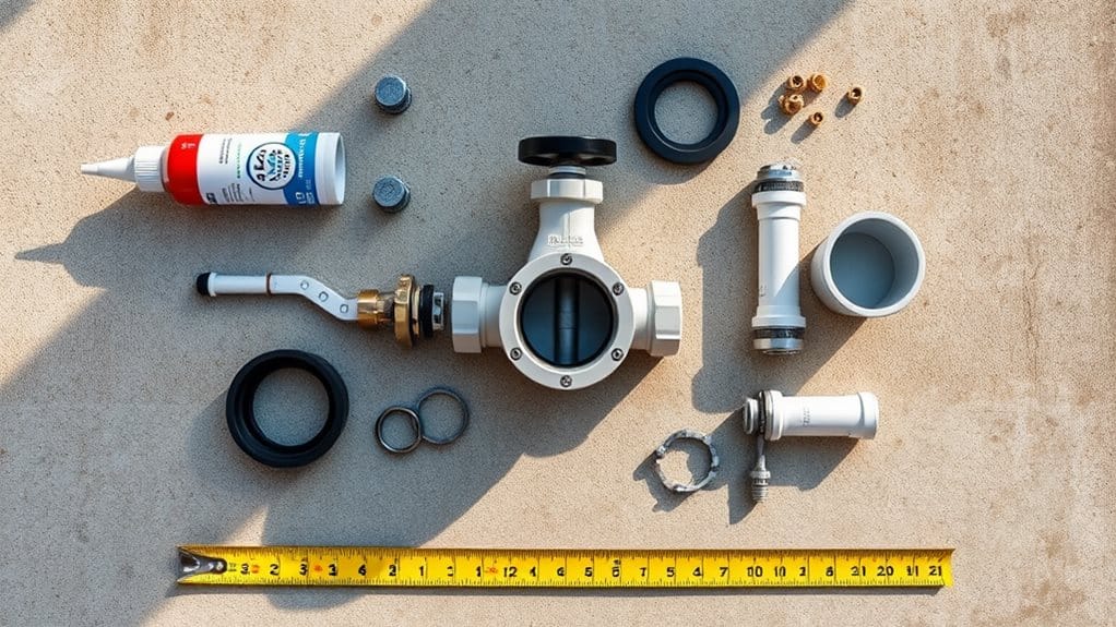 backflow chamber design materials