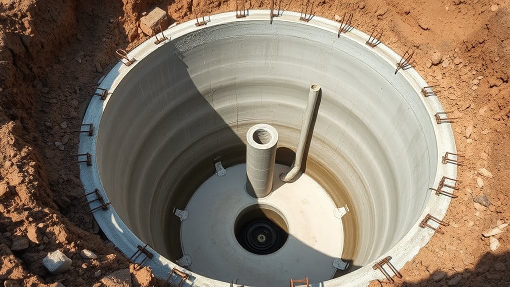 concrete structure construction completed