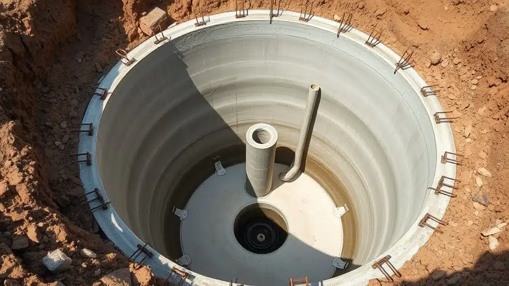concrete structure construction completed