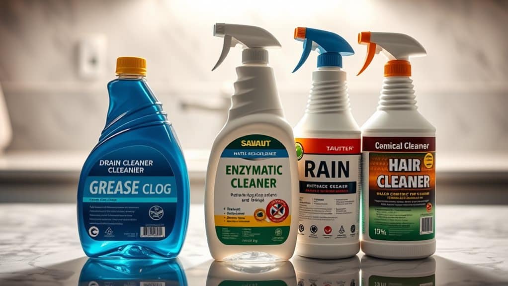 finding the right drain cleaner