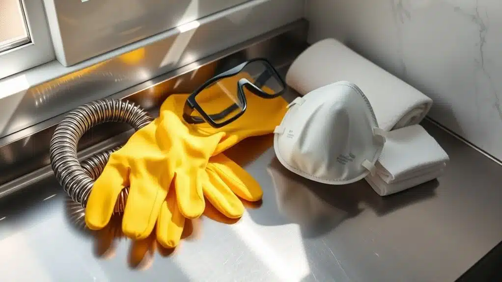 gather tools and safety gear