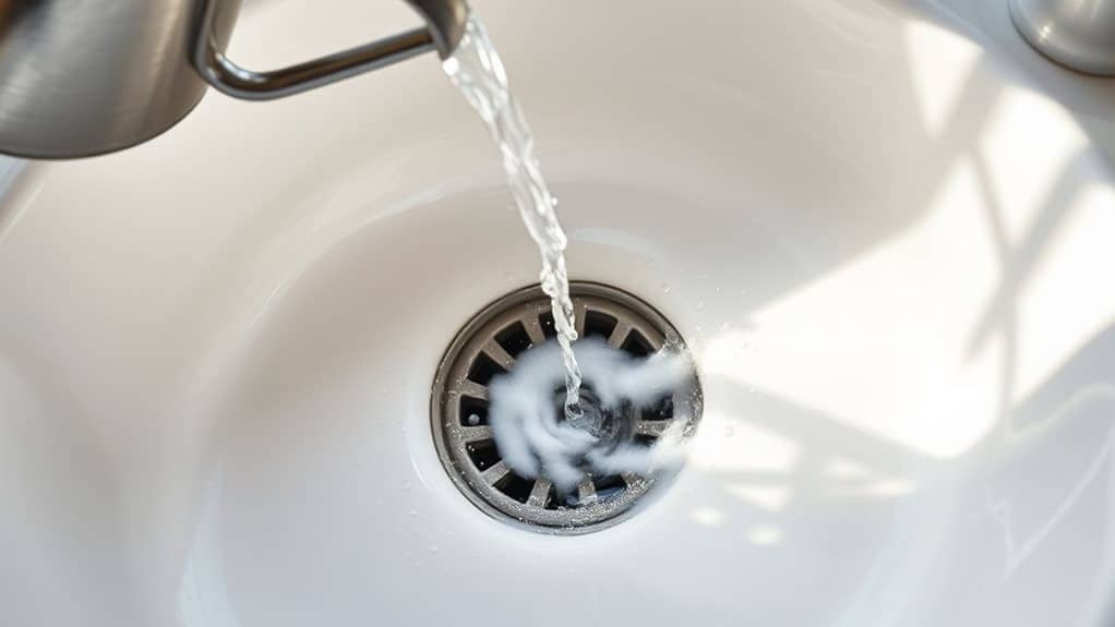 hot water flush procedure
