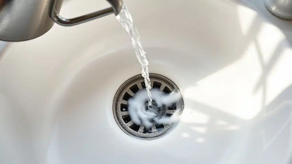 hot water flush procedure