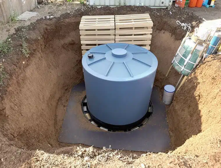 reduce underground garden tank costs