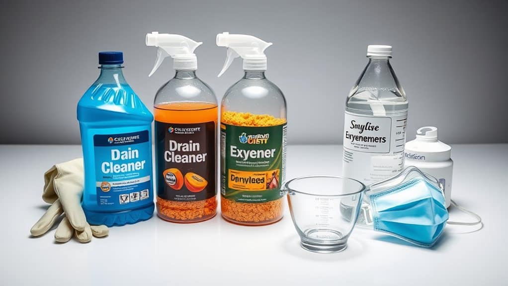 understanding chemical drain cleaners