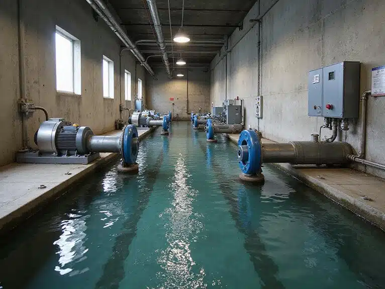 Hochwasserschutz-Pumpstationen