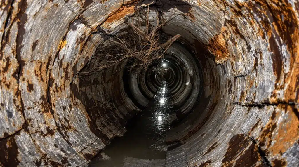 Unvermeidlichkeit der Kanalsanierung