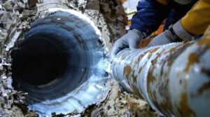 schnelle Rohrbeschädigung Reparatur