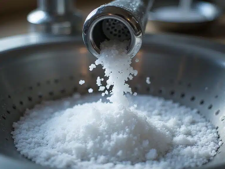 Abflussreinigung mit Salz: Eine vergessene Methode wiederentdeckt 3 salzbasierte Abflussreinigungstechniken