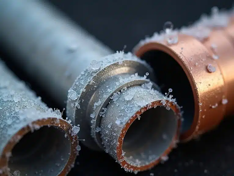 Frostschutz für Rohre: Wie Sie Ihre Wasserleitungen vor Frostschäden schützen 1 Winterrohr-Material-Widerstandsfähigkeit